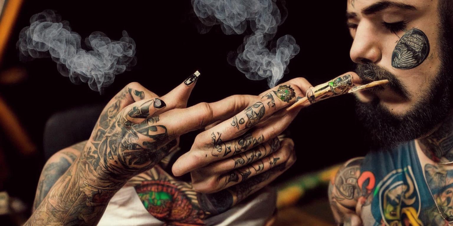 Can You Smoke Weed Before Getting a Tattoo? Flyleafly